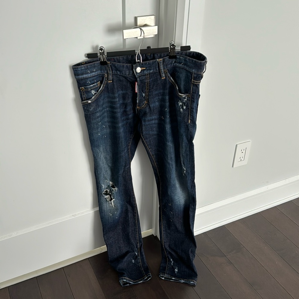 DSQUARED2 Men's Slim Jeans - Dark Blue.